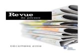 Revue de presse - Cégep de Trois-Rivières · 2020-01-16 · Revue de presse. L’Écho de Trois-Rivières, le 3 decembre 2019. Le Journal de Montréal, le 5 décembre2019. Radio-Canada,