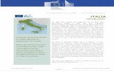 Programma LIFE Scheda paese ITALIA · 2019-01-31 · Dal 1992, anno dell’avvio del programma LIFE ad opera della Commissione europea, in Italia sono stati cofinanziati complessivamente