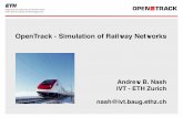OpenTrack - Simulation of Railway Networks1 1 1 Betriebsstelle * 0, 1 Stations-querschnitt betriebsstellengebiet bezeichnung sucheFahrwege() l nge steigung kilometrierung radius querschnitt