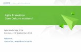 Agile Transition Core Culture matters!...2016/10/15  · © 2016 andrena objects ag Experts in agile software engineering Agile Bodensee 2016 Konstanz, 29. September 2016 Referent: