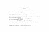 Riemann Surfaces - UW-Madison Department of Mathematicsrobbin/951dir/RiemannSurfaces.pdf · Riemann Surfaces JWR Wednesday December 12, 2001, 8:36 AM 1 The Classifying Map A reference