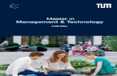 Technologie- und Managementorientierte … · 2017-06-22 · MMT (TUM-BWL) (120 Credits) Wahlfächer in Ing.-/Naturwiss. und Management Wahlmodule (30 Credits) Im Auslandssemester