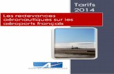 Les redevances aéronautiques sur les aéroports français redevances... · 2015-06-30 · laval 844 397 - 2 - Île d'yeu 841 218 654 4 3,00 valence 744 374 - 2 - calais 617 368 -