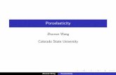 Colorado State University - math.colostate.eduwangz/m535 presentation/m535... · Numerical experiments for linear poroelasticity We test the example which is on (0;1)2 for linear