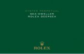 OYSTER PERPETUAL SEA-DWELLER ROLEX DEEPSEA...di controlli finali specifici condotti da Rolex nei propri laboratori, integrando la certificazione ufficiale COSC del suo movimento. Questi