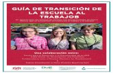 Guía de Transición de la Escuela al Trabajo · GUÍA DE TRANSICIÓN DE LA ESCUELA AL TRABAJOB Un recursopara las familias de jóvenes con discapacidades de Nuevo México que se