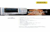 DS1000Z シリーズ - RIGOL Technologies...2019/12/16  · DS1000Z シリーズデジタル・オシロスコープ寸法：313.1 mm(W)×160.8 mm(H)×122.4 mm(D) 重量：3.2 kg ±0.2