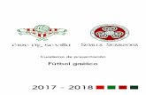 Fútbol gaélico - Éire Óg Sevillasevillegaa.com/wp-content/uploads/2017/07/cuaderno... · 2017-07-20 · El primer hito importante del equipo vino en 2016, obteniendo la victoria