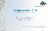 Mijnwater 3...2014/02/07  · 16 Mijnwater 3.0 Creating a brave new area Februari 2014 Nul-energie kas The Area. Typisch voorbeeld van een “Duurzaam leven” project. 10.000 m2 in