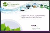 Association pour le développement des éco-entreprises de ... · Un guide pratique pour le financement des éco-entreprises Un guide efficace pour les PME et les réseaux d’éco-entreprises