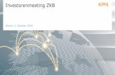 Investorenmeeting ZKB - Alpiq...2016 2017 2018 EUA Cal-19 EUA Cal-20 EUA Cal-21 Mittelfristiger Ausblick Alpiq Holding AG 26 Grosshandelspreise • seit 2016 verdoppelt • in 2018