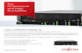 Top Performance and High Availability - Fujitsu · 2012-07-02 · 64개의 메모리 슬롯에 최대 2TB DDR3 메모리 확장 ... 미션 크리티컬 환경 전용으로 설계된