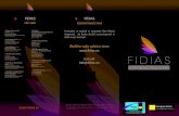 FIDIAS€¦ · FIDIAS kDo Smo Obiščite našo spletno stran Kontakt info@fidias.eu Projekt Fidias se sofinancira iz Evropskega sklada za regionalni razvoj v okviru Evropskega teritorialnega