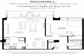 ROCKHILL 4858, chemin de la Cote-des-Neiges, Montreal, 1 ... Chambre.pdf · KITCHEN 7' x 10' Ces plans sont uniquement représentatifs. Toutes les dimensions sont approximatives.
