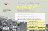 Poletna šola trajnostne dediščine Univerze v Ljubljani 2020 · 22.–25. junij 2020 Fakulteta za arhitekturo Univerze v Ljubljani, Zoisova 12, 1000 Ljubljana Interdisciplinarni