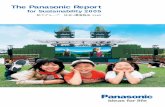 for Sustainability 2005 - Panasonic USA...1 松下グループ 社会・環境報告 2005 松下グループ 社会・環境報告 2005 The Panasonic Report for Sustainability 2005