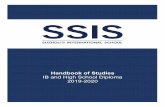 SSIS G11-12 Handbook of Studies 2019-2020...IB Mission Statement The International Baccalaureate aims to develop inquiring and caring young people who help to create a better and more