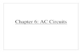Chapter 6: AC Circuitscc.ee.ntu.edu.tw/~ultrasound/ · AC Circuits lA stable, linear circuit operating in the steady state with sinusoidal excitation (i.e., sinusoidal steady state).