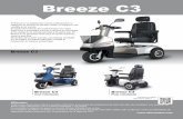 Breeze C3 - Fisaude · Breeze C3. Breeze C3. Plata metalizada. Breeze C3. Azul metalizado. AfiScooters AfiScooters desarrolla y fabrica scooters eléctricos avanzados tecnológicamente