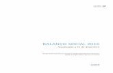 Balanço Social 2016Balanço Social 2016 - 7 - 35,47% dos recursos humanos disponíveis (cf. Figura 1). A taxa de feminização apurada (4) foi de 64,53.O índice de tecnicidade (em