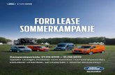 Ford Lease sommerkampanje - Microsoft€¦ · Ford Lease sommerkampanje FORD LEASE Kampanjeperiode: 27.05.2019 – 31.08.2019 Gjelder utvalgte modeller som bestilles i kampanjeperioden.