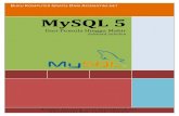 MySQL - WordPress.com · contoh‐contoh dan latihan untuk membantu pemahaman. ... Backup, Restore dan Import di MySQL 111 DAFTAR PUSTAKA 116 TENTANG PENULIS 117 . MySQL 5 : Dari