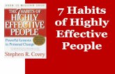 7 Habits of Highly Effective People - Kafe Buku Bisnis...2017/01/07  · 7 Habits of Highly Effective People •Penyusun ringkasan panduan ini adalah : Yodhia Antariksa •Pengelola