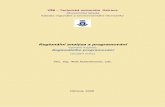 Regionální analýza a programováníalkut.cz/download/program.pdf · Katedra regionální a environmentální ekonomiky Regionální analýza a programování Vybrané kapitoly