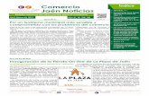 Comercio Índice Jaén Noticias · 2019-06-03 · EDITORIAL. P 1 Inauguración de la Tienda ON-line de la Plaza de Jaén. P1 Preparativos para el próxi-mo día del Stock en la capital