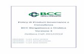 2018 Policy Product Governance e Consulenza 20.06...Policy di Product Governance e Consulenza BCC Bergamasca e Orobica Versione 3 Delibera CdA 20/12/2018 24/01/2018 – C.d.A. prima