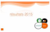 résultats 2015 - Accueil - CGF Bourse · 2.positions de marché: renforcement du leadership sur tous nos marchés Sénégal Mali Guinée Bissau 9 Orange Sonatel * par rapport à