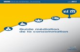 Guide médiation de la consommation€¦ · 3) Médiation d’organisation professionnelle Le dispositif de médiation peut être mis en place au sein d’une organisation professionnelle