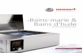 Thermal ovens for research & industry - Memmert GmbH + Co. KG · 2019-04-12 · Conditionnement Poids net (avec une option couvercle) Env. kg 11 13 15 17 24 26 Poids brut emballage