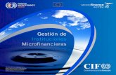 Gestión de Instituciones Microfinancierasmmw.itcilo.org/es/home/folleto/MMW brochure ES 2015.pdf · (CIF-OIT) en Torino, Italia ha desarrollado e impartido cursos de formación en