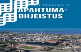TAMPEREEN STADIONIN TAPAHTUMA- OHJEISTUS · 7 2 Tapahtuman järjestäminen stadionilla Kun tapahtuman ajankohta on sovittu ja stadionin alustava varaus Tampereen kaupun-gin liikuntapalveluilta