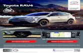 Toyota RAV4Toyota RAV4 * C 1 по 30 июня 2019 года выгода до 6 600 бел. рублей при приобретении Toyota RAV4. Выгода в размере