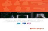Introduction to Precision Measuring Instrument Solutionsmsiviking.com/documents/Mitutoyo_instrument_solutions.pdf · Introduction to Precision Measuring Instrument Solutions ... control