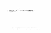 ABBYY FineReader - n2nn2n.co.th/.../2015/02/ABBYY_FR_V12_UserManualTHAI.pdf · ABBYY FineReader 12 สามารถบันทึกการจับข้อมูลในรูปแบบของชุดโปรแกรม