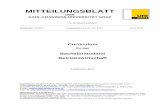 MITTEILUNGSBLATT - Universität Graz · 2019-01-18 · Seite 1 Curriculum für das Bachelorstudium Betriebswirtschaft an der Karl-Franzens-Universität Graz Die Rechtsgrundlagen des