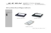 Übersicht KERN Druckerkonfigurationdok.kern-sohn.com/manuals/files/German/YKB_YKS_911...E-Mail: info@kern-sohn.com Tel: +49-[0]7433- 9933-0 Fax: +49-[0]7433-9933-149