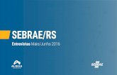 SEBRAE/RSsistemas4.sebrae-rs.com.br/.../Resumo_Entrevitas_SEBRAE_Jun2016… · SEBRAE/RS | Resumo Entrevistas - Junho 2016 Núcleo de Planejamento Estratégico | Equipe de Métricas