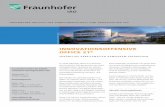 INNOVATIONSOFFENSIVE OFFICE 21 - Fraunhofer · 2025 – Wie wir morgen arbeiten und leben werden« entwickelt das Forschungs- team am Fraunhofer IAO mit den Fraunhofer-Institut für