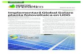 Implementará Global Solare planta fotovoltaica en UDG€¦ · tivamente al planeta además de crear conciencia ecoló-gica y obtener ahorros cuantificables en sus costos ener-géticos”,