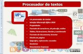 © Inés Escario, Ramón Hermoso y Mª Jesús Lapeña, 2016 - ICE Universidad de …ice.unizar.es/.../5.sobreprocesadoresdetextos_y_word2010.pdf · 2017-01-24 · Procesador de textos: