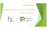 La finanza per l’efficienza energetica Grimaldi_GENEA.pdf · LA FINANZA PER L’EFFICIENZA ENERGETICA: CONTO TERMICO 2.0 Il Conto Termico 2019 prevede un valore più elevato degli