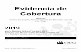 Evidencia de Cobertura - Molina Healthcare · Aprobación OMB 0938-1051 (Aprobación OMB pendiente) Evidencia de cobertura de 2019 Índice Esta lista de capítulos y números de página