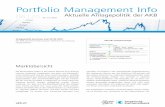 Portfolio Management Info · 2020-06-12 · Portfolio Management Info Aktuelle Anlagepolitik der AKB akb.ch Marktübersicht 06 |20 09. Juni 2020 Anlagepolitik-Ausschuss vom 09. 06.