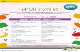 Menú Escolar - Buenos Aires · 2019-03-01 · Menú Escolar /educacionBA buenosaires.gob.ar/educacion N.° 1 - Lunes N.° 6 - Lunes • Fideos con estofado de carne • Fruta N.°2