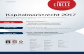 Kapitalmarktrecht 2017 - WEBER · 2019-02-28 · businesscircle.at anmeldung@businesscircle.at businesscircle.at anmeldung@businesscircle.at 12. Jahrestagung 16. März 2017 Kapitalmarktrecht