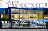 Hausbau in Bremen - HO Immobilien · „Cubus 4.3" zum einzigartigen Bauobjekt: Flächenbündige Türen und raumhohe Fenster führen das Gestaltungskon- zept des Bungalows Ohne Bruch